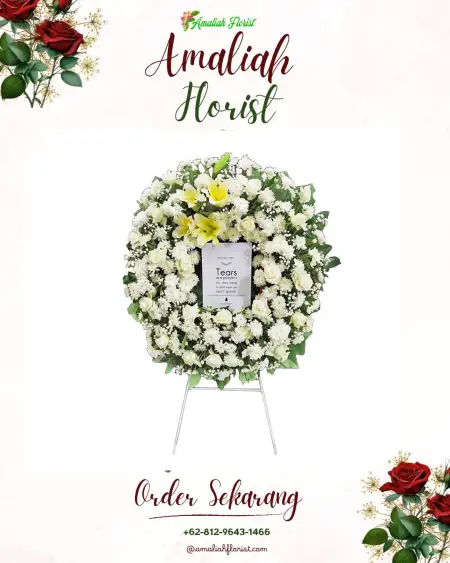 Krans Bunga Duka tawang